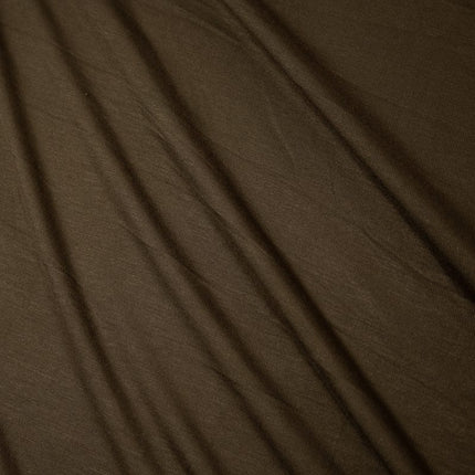 Knit/Jersey - Stretch Bamboo Rayon - Dark Brown