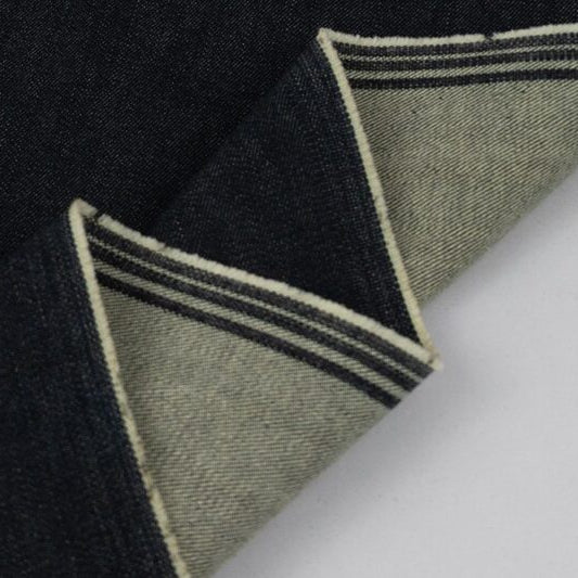 Denim - Cotton/Spandex Blend - Roma Heritage Selvedge - Dark Indigo