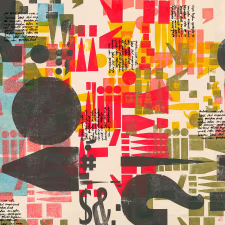 Quilting Cotton - Cotton - PUNC*T - Call & Response - Katie - e bond