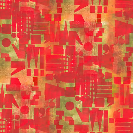 Quilting Cotton - Cotton - PUNC*T - Serenade - Sean - e bond