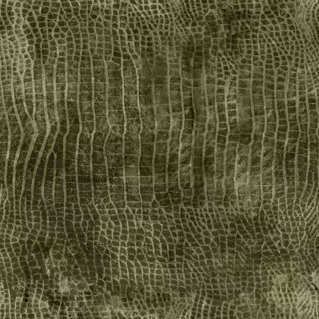 Quilting Cotton - Cotton - Worn Croc - Bayou - Tim Holtz