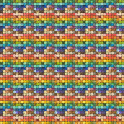 Quilting Cotton - Cotton - Colorblock Mosaic Foundations- Tim Holtz