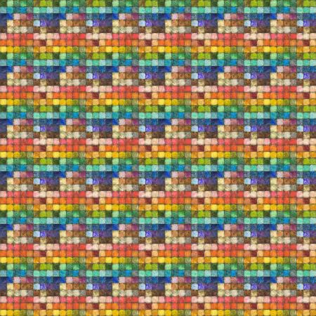 Quilting Cotton - Cotton - Colorblock Mosaic Foundations- Tim Holtz
