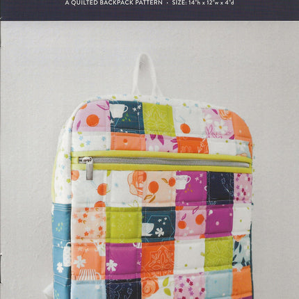 Phoenix Quilted Backpack Pattern: Printed Booklet