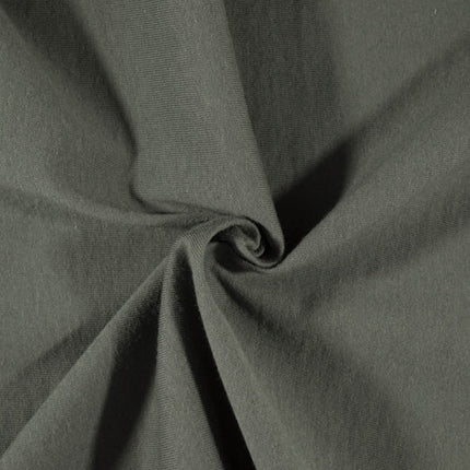 Knit/Jersey - Cotton - Charcoal Grey