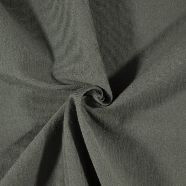 Knit/Jersey - Cotton - Charcoal Grey