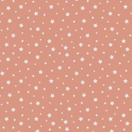 Quilting Cotton - Organic Cotton - Backwoods and Boots - Under the Same Stars - Pink - Softly Studio