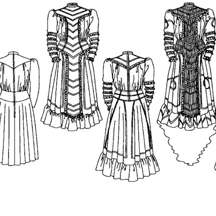 227 Edwardian Gown - Sewing Pattern