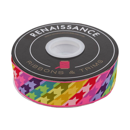 Ribbon - Sweet Tooth in Cosmic - Untamed - 1 1/2 " width - by Tula Pink