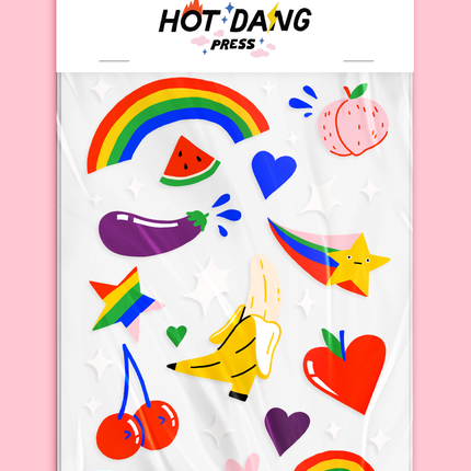 Feeling Fruity Iron-On Sheet Set