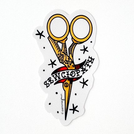 Sewciopath Sticker