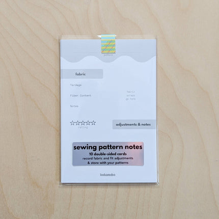 Sewing Pattern Note Cards  — Pack of 10