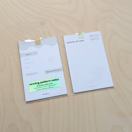 Sewing Pattern Note Cards  — Pack of 10
