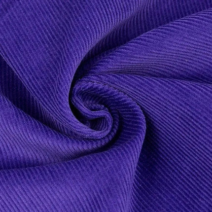 Corduroy - Cotton - Pin Wale - Purple