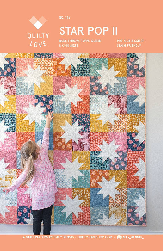 Star Pop II Quilt Pattern