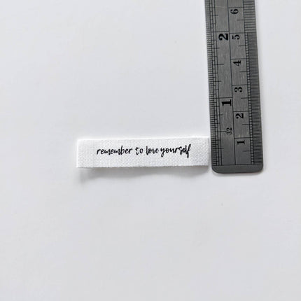 Remember to Love Yourself Labels