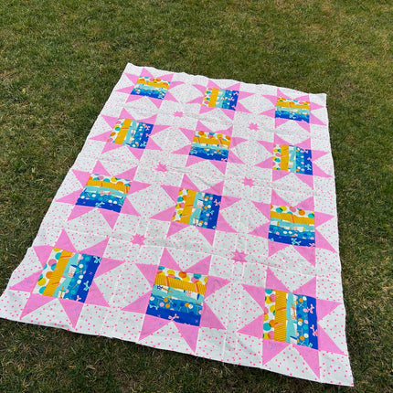 Sawtooth Stripes Quilt Pattern