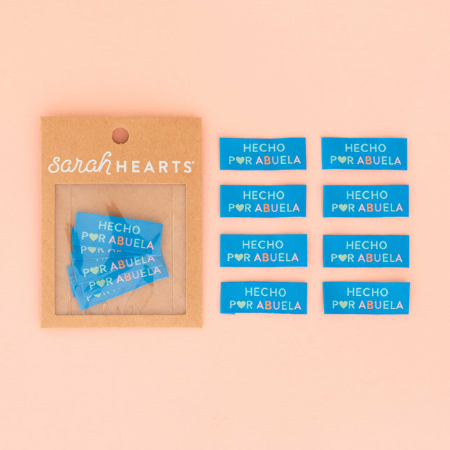 Hecho por Abuela Woven Sewing Labels