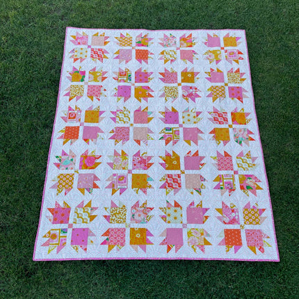 Charm Pack Bear Paw Quilt Pattern