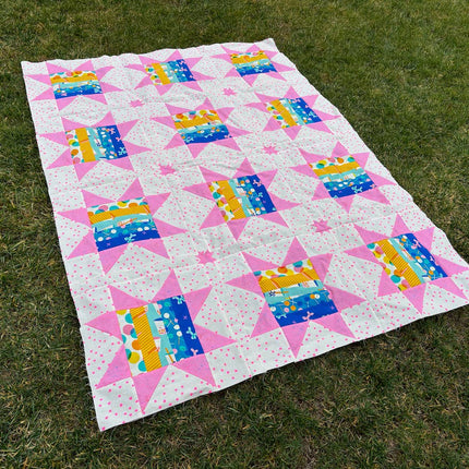Sawtooth Stripes Quilt Pattern