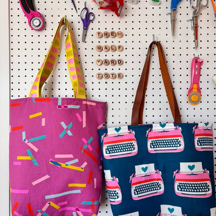 The Half Yard Tote Bag Pattern