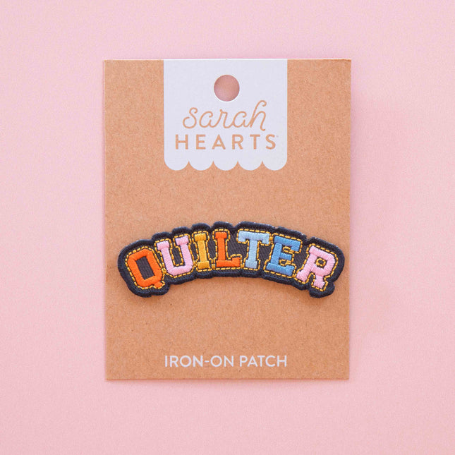 Quilter Iron-On Patch