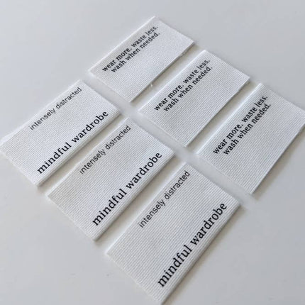 Mindful Wardrobe Labels