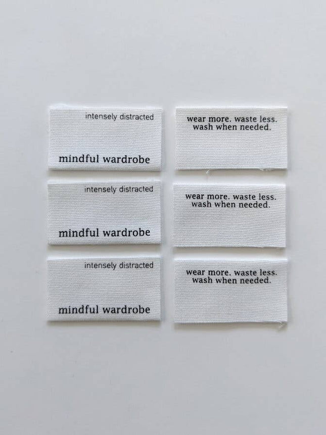 Mindful Wardrobe Labels