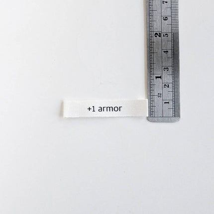 Plus 1 Armor Labels