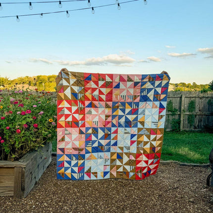 Marjorie Quilt Pattern |  Paper Pattern
