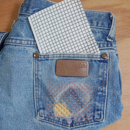 Visible Mending Stick and Stitch Patterns- Starter Pack