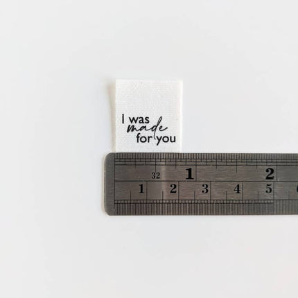 I Was Made For You, And Only You Labels