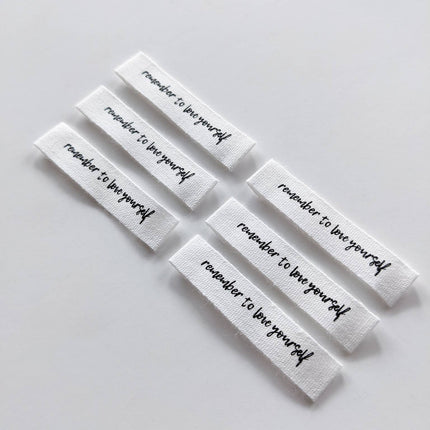 Remember to Love Yourself Labels