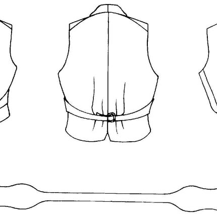 222 Vintage Vests - Sewing Pattern